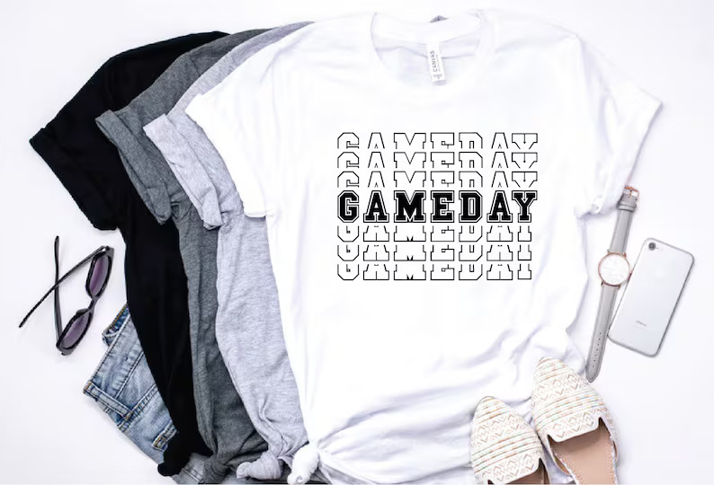 Game Day Vibes Soft Cotton Comfort Tee