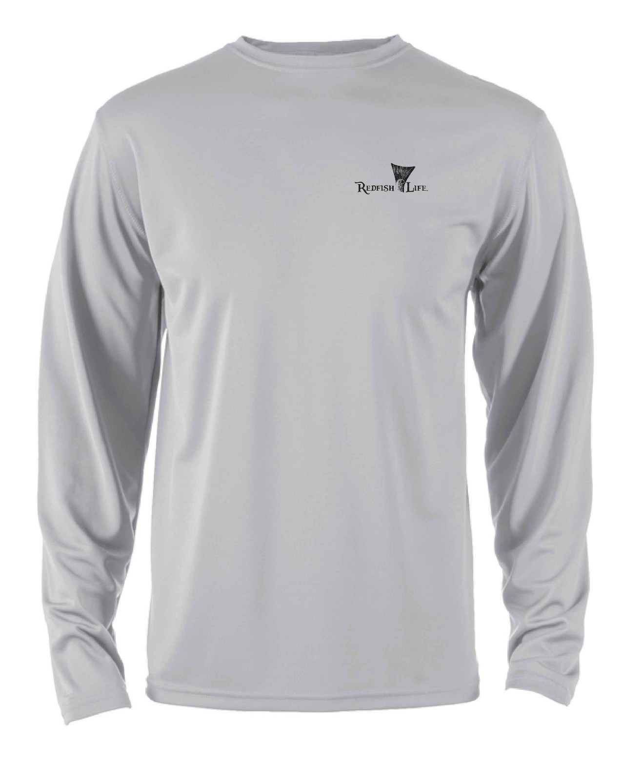 Microfiber Moisture Wicking Fishing Boating UPF Sun Protection Shirt Redfish gallery