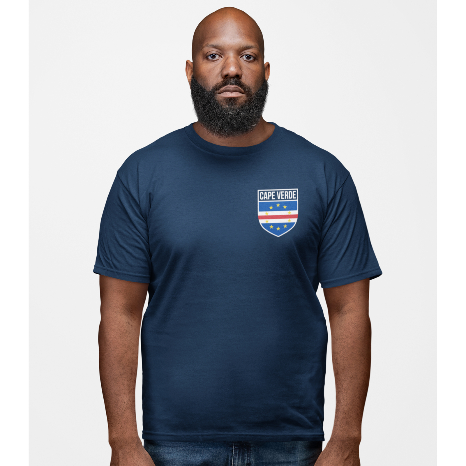 Cape Verde Badge Mens T Shirt shirt Football Sports Event Him Soccer Footy Te... gallery