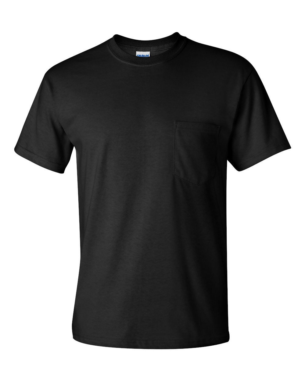 Gildan 2300 Short-Sleeve Tees W/ Pocket, Custom Printing One Side or Both gallery