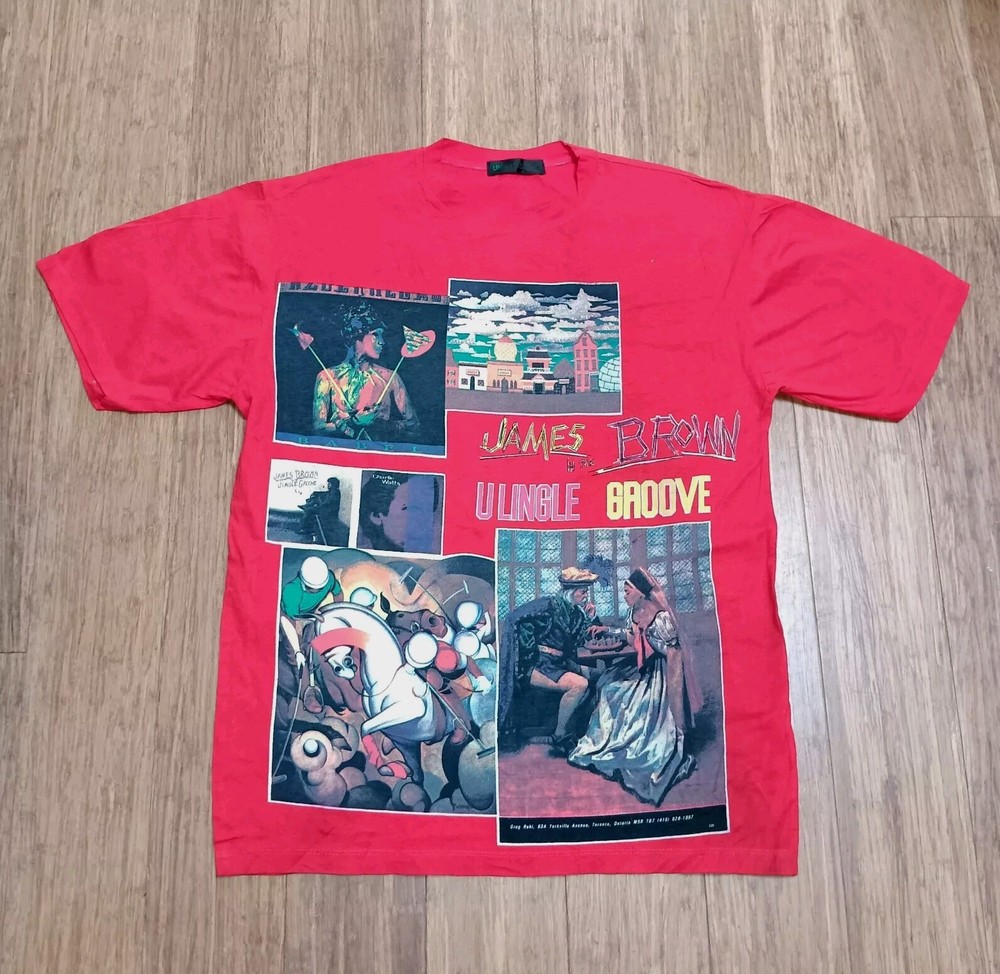 James Brown In The Ulingle Grove Art T-shirt University Tag Size Medium