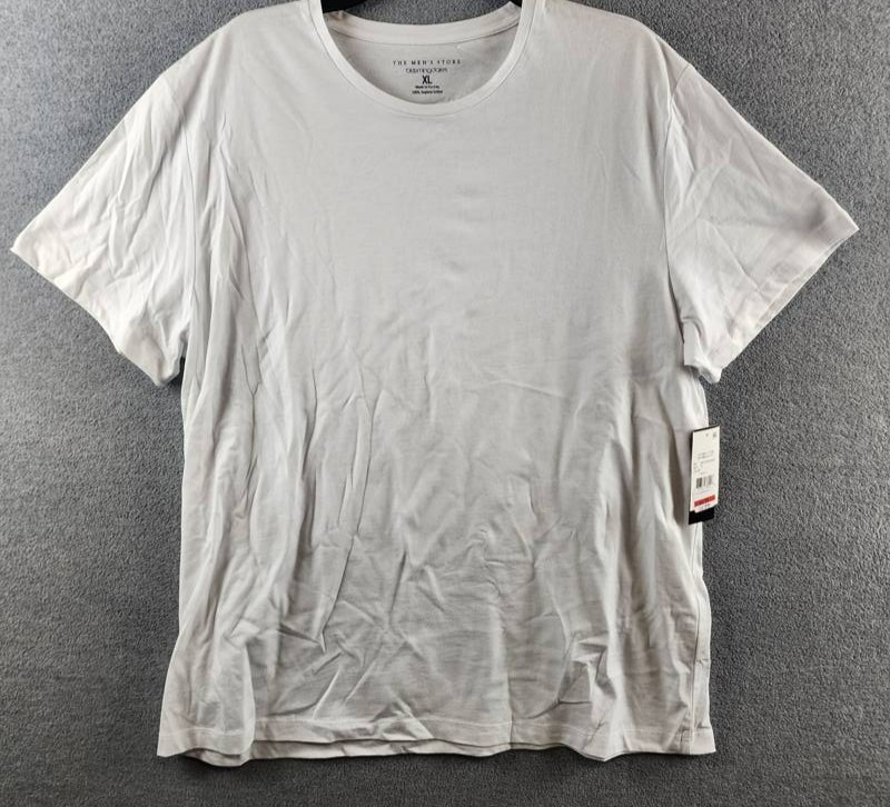 The Men’s Store at Bloomingdale’s Supima® Cotton Tee Men’s XL White Short Sleeve