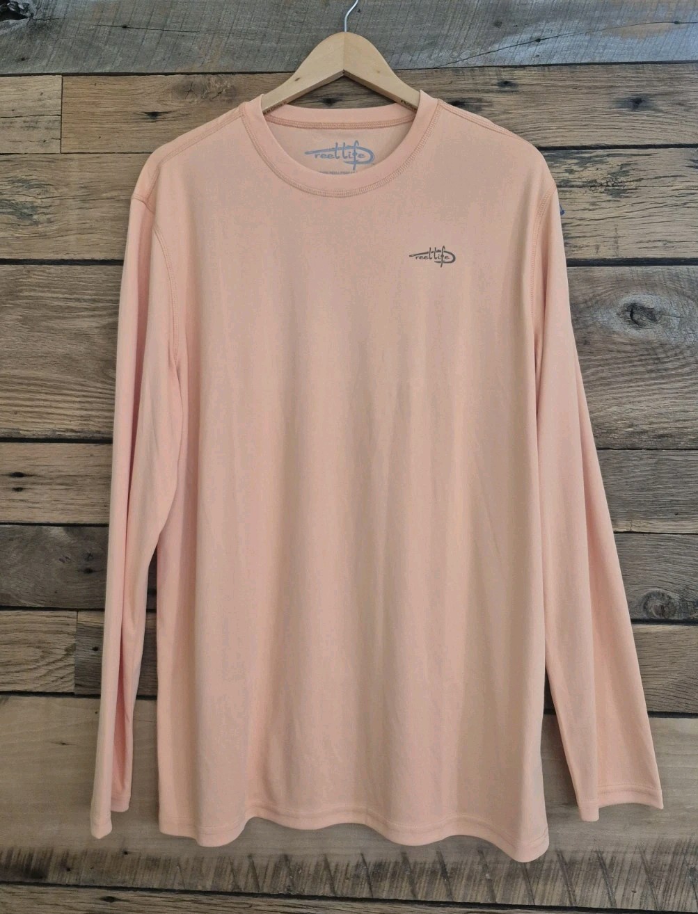 Reel Life Shirt XL Long Sleeve Fishing Graphic Outdoors Quick Dry Sun Protection gallery