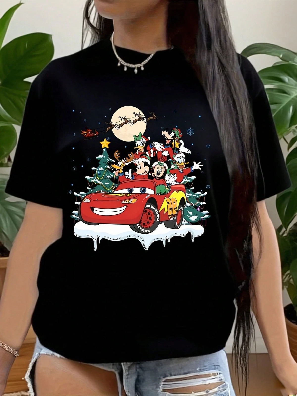 Disney Cars Mickey Mouse And Friends Holiday T-Shirt Unisex 5 gallery