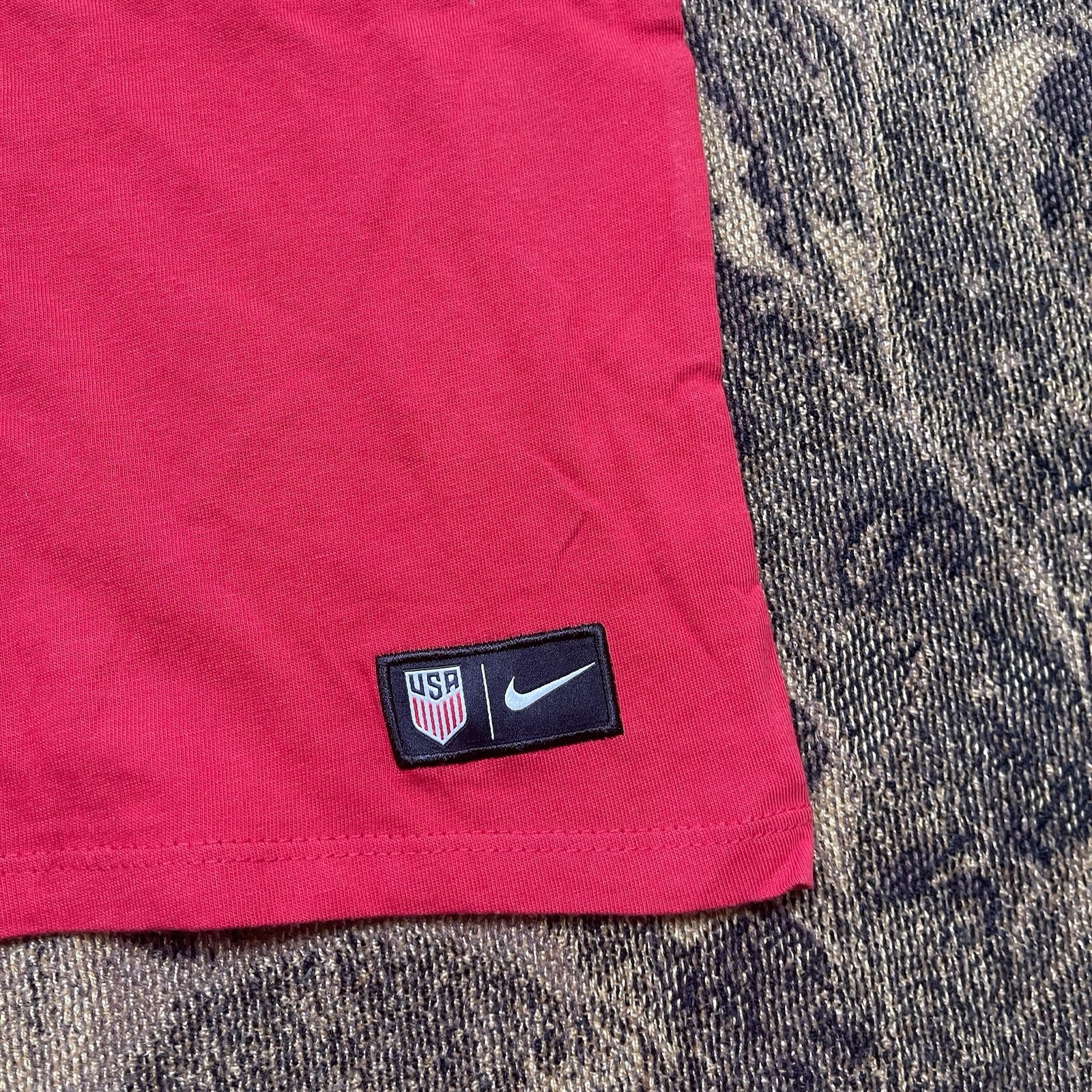 Nike Team USA Men's National Soccer Team Athletic Cut T-Shirt Size XXL New Red gallery
