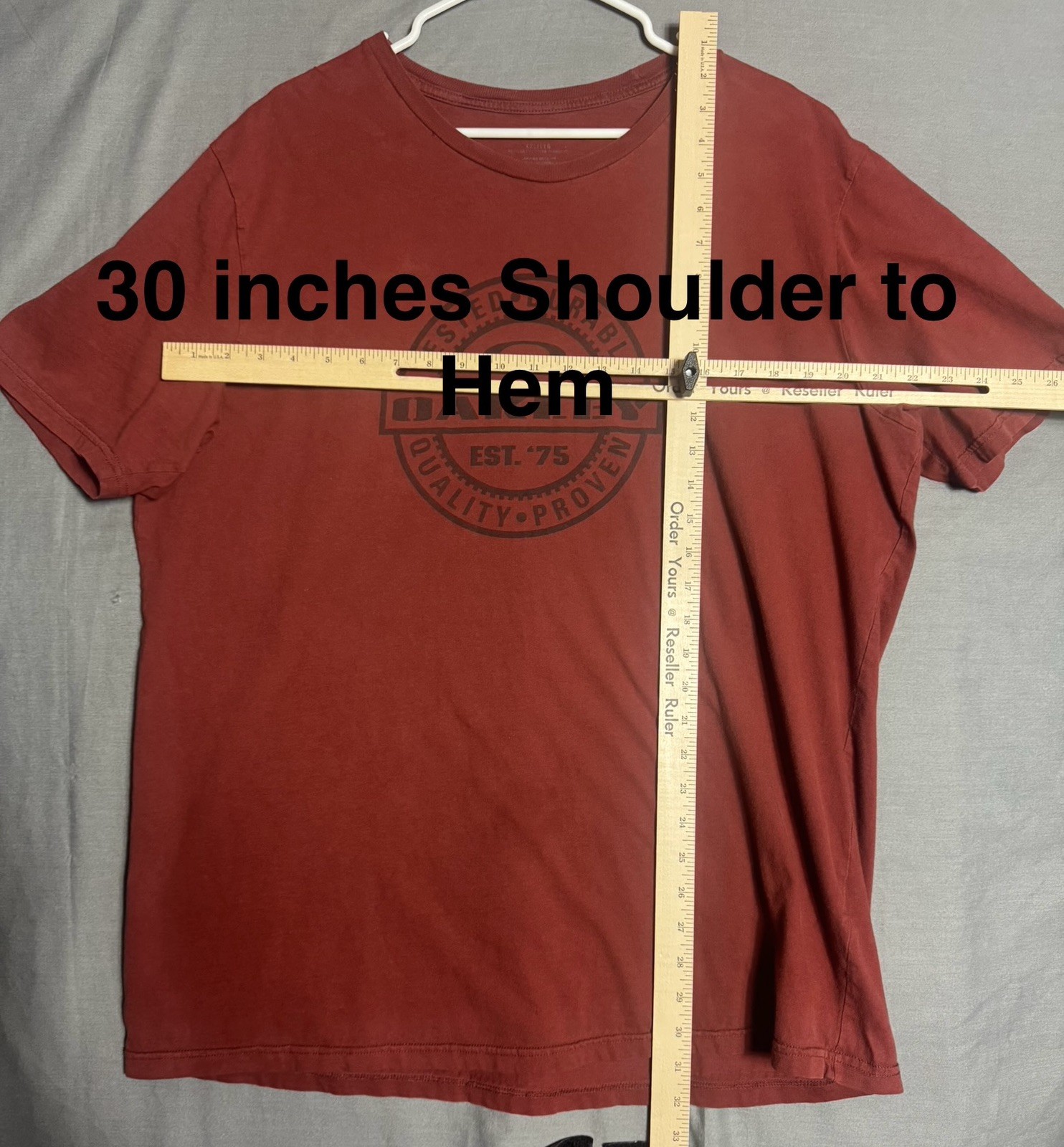Oakley Shirt Mens 2xlarge Skate Active Running Jogging **See Pics & Measurement gallery