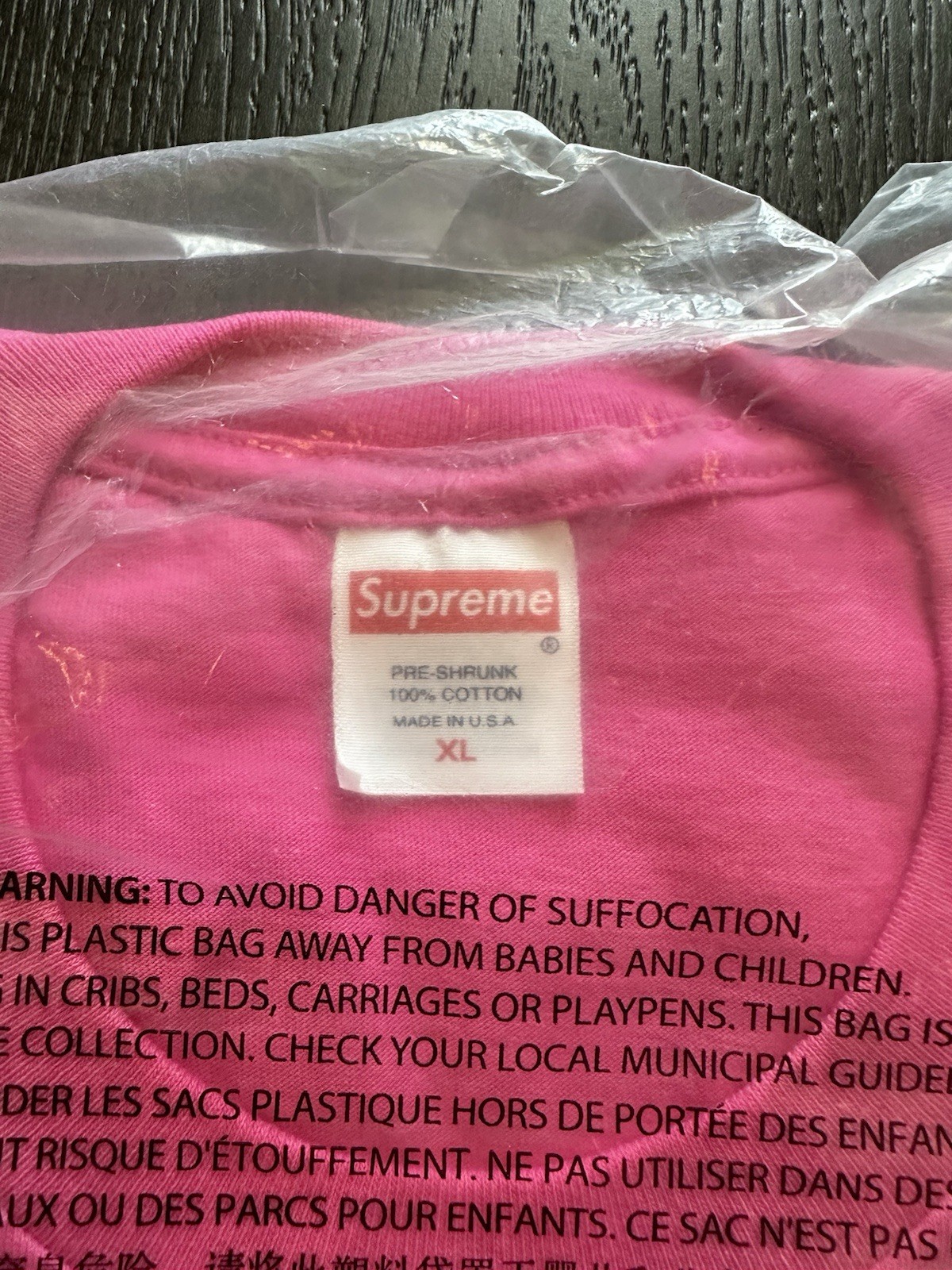 Supreme Toy Machine Devil Cat Tee Pink Fuchsia Size XL 100% Authentic SS24 gallery