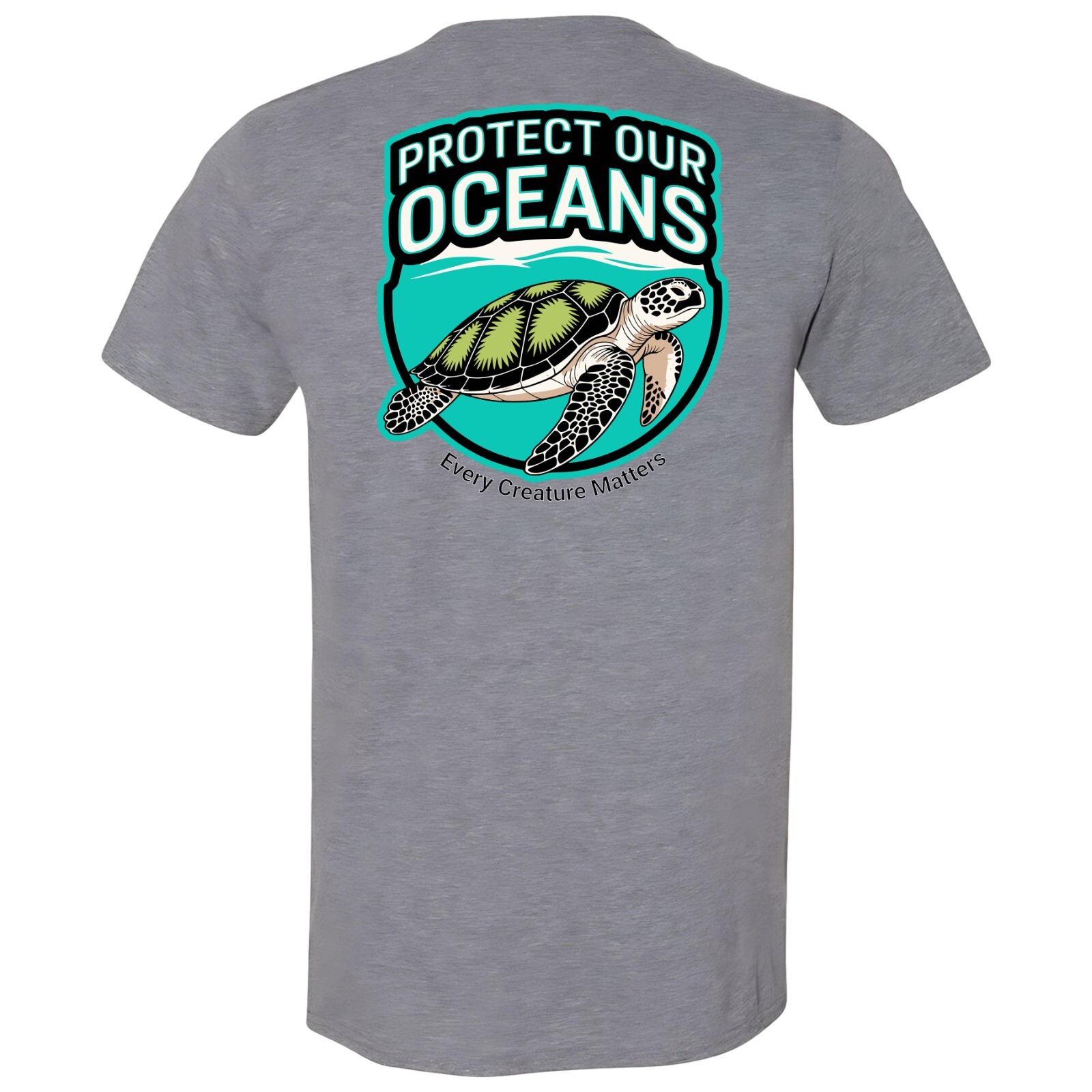 Sea Turtle Protect Our Oceans T-shirt Evry Creature Matters Sea Life gallery