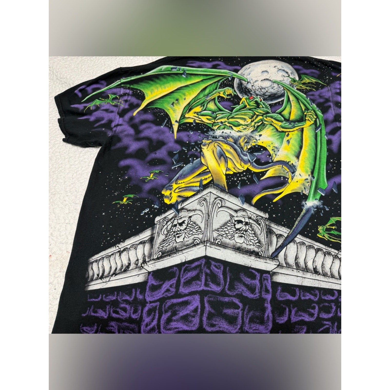 Modern LIQUID BLUE 2021 Gargoyle All Over Print Shirt XL CLEAN gallery