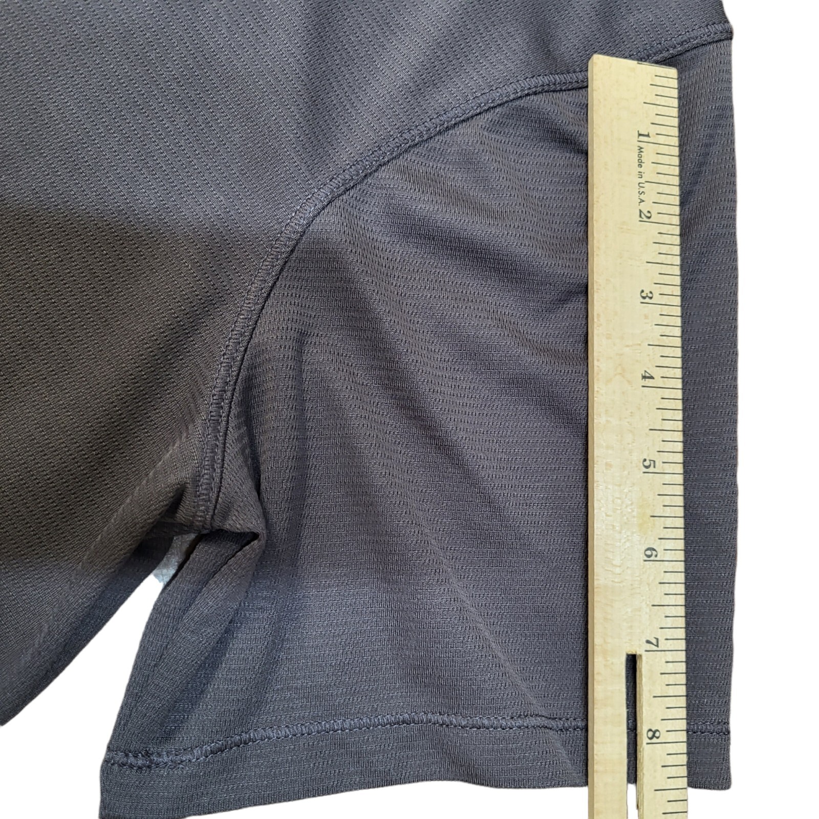 Reel Legends Mens Fishing Shirt Gray M Performance UPF30 Quick Dry Sunscreen gallery