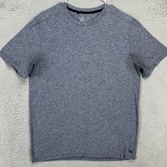 VRST T-Shirt Tee Men Medium Gray Short Sleeve Crewneck Gym Workout Logo Athletic