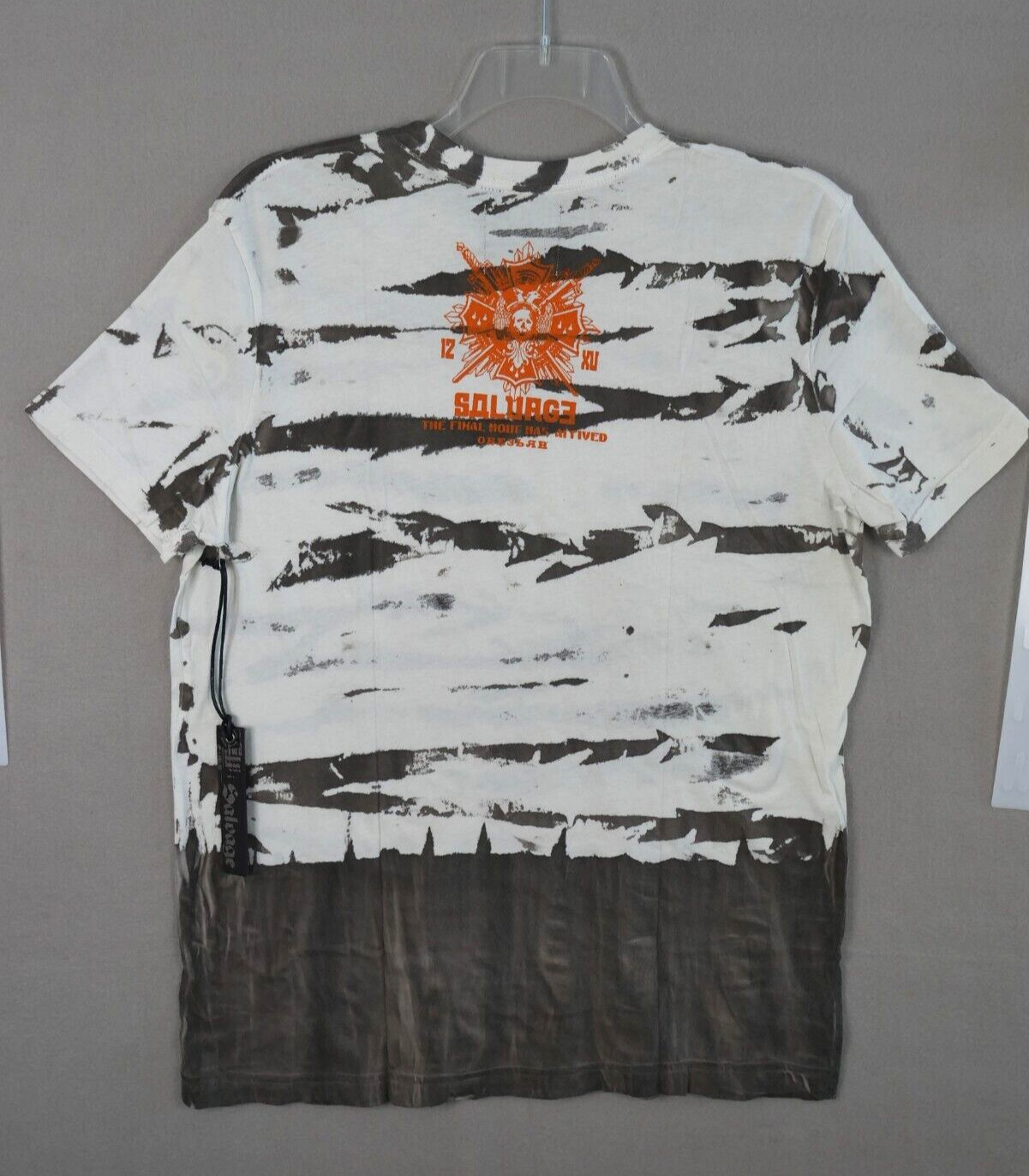 Genuine Vintage Salvage Brand T Shirt "SHOGUN" Rust V51T425 Size L gallery