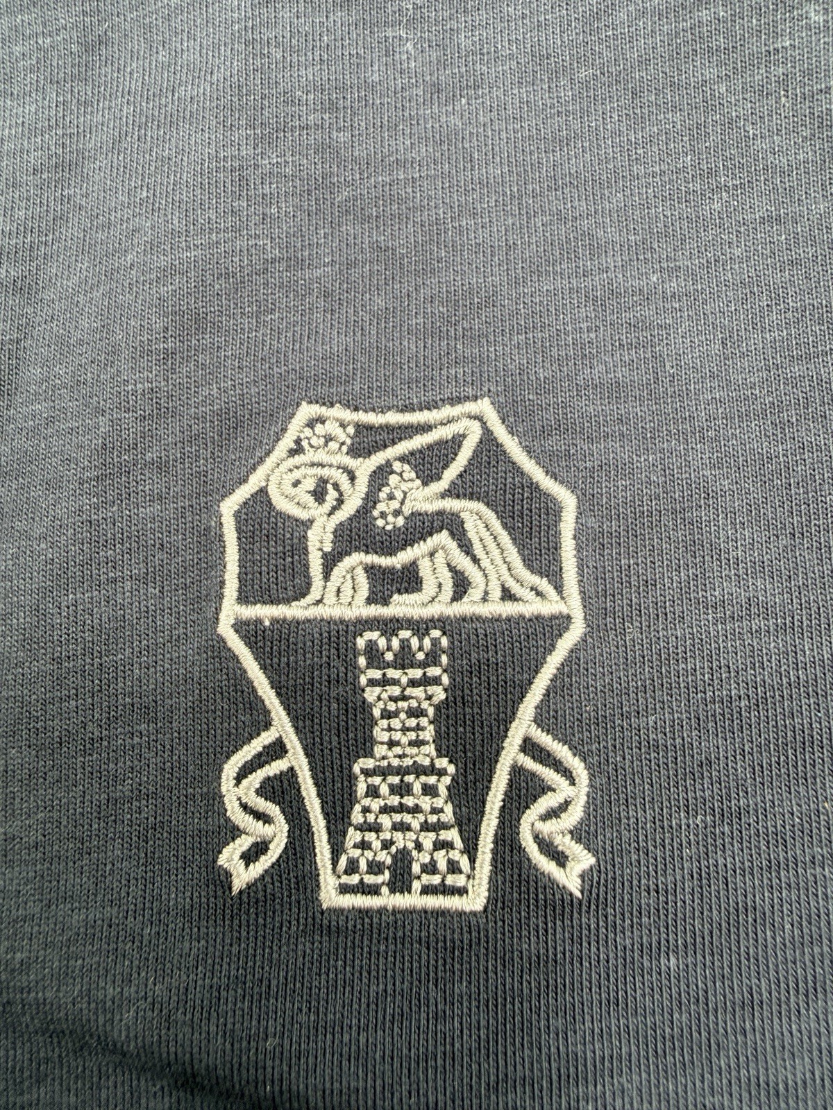 BRUNELLO CUCINELLI Embroidered Layered Short-Sleeve T-Shirt, Size M gallery