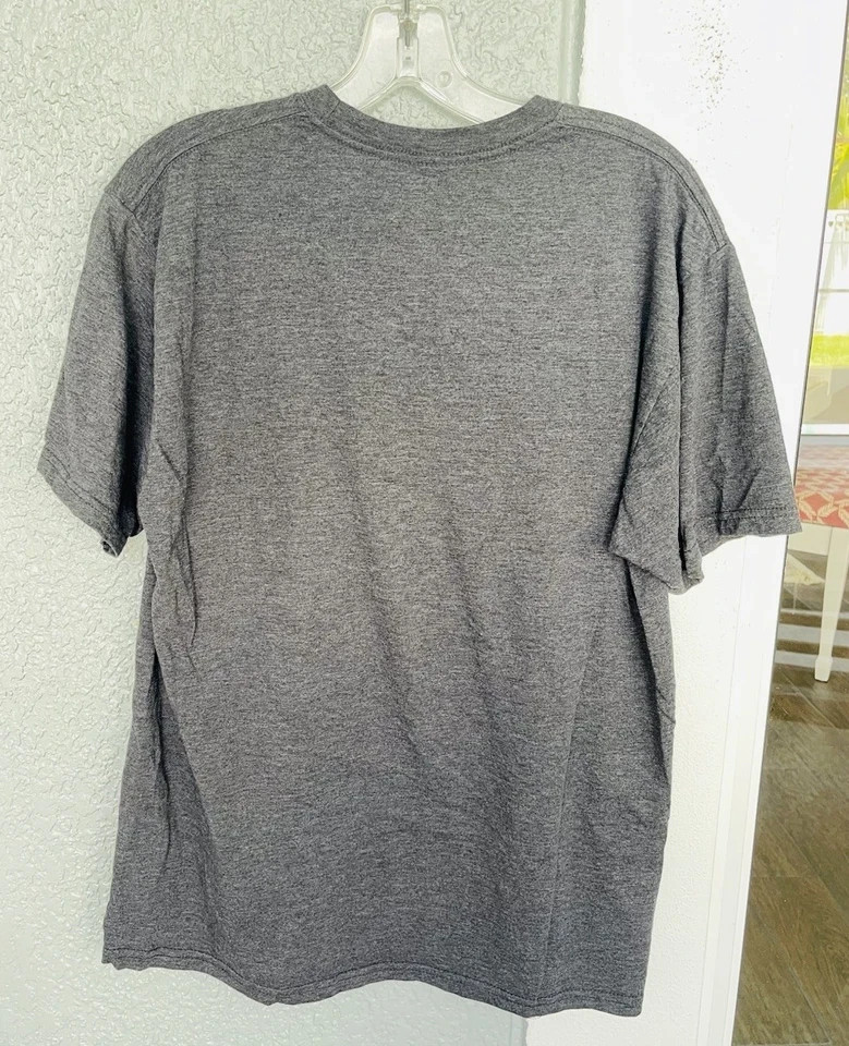 Beatles Vintage T Shirt sz Large gray 2015 short sleeve tee 50% cotton/50% poly gallery
