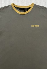 Harley Davidson Ringer Shirt Men XL 23” X 28” Motorcycle Wisconsin Made In USA