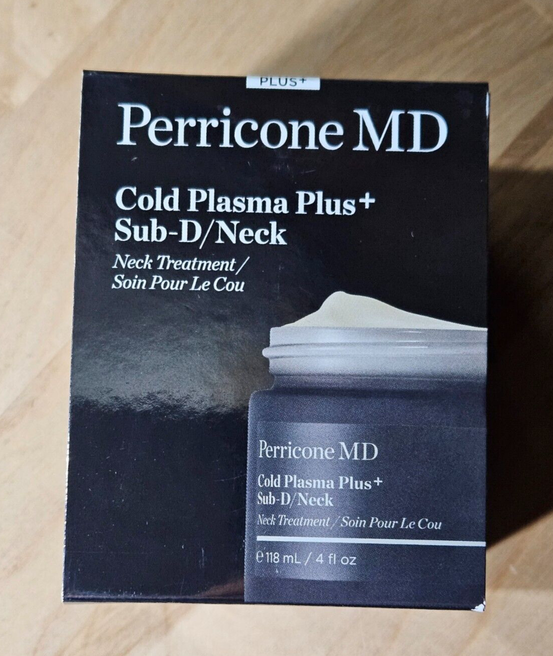 Perricone MD COLD PLASMA PLUS  SUB-D FIRMING  NECK  CREAM  4OZ LUXURY  SIZE#E4-9