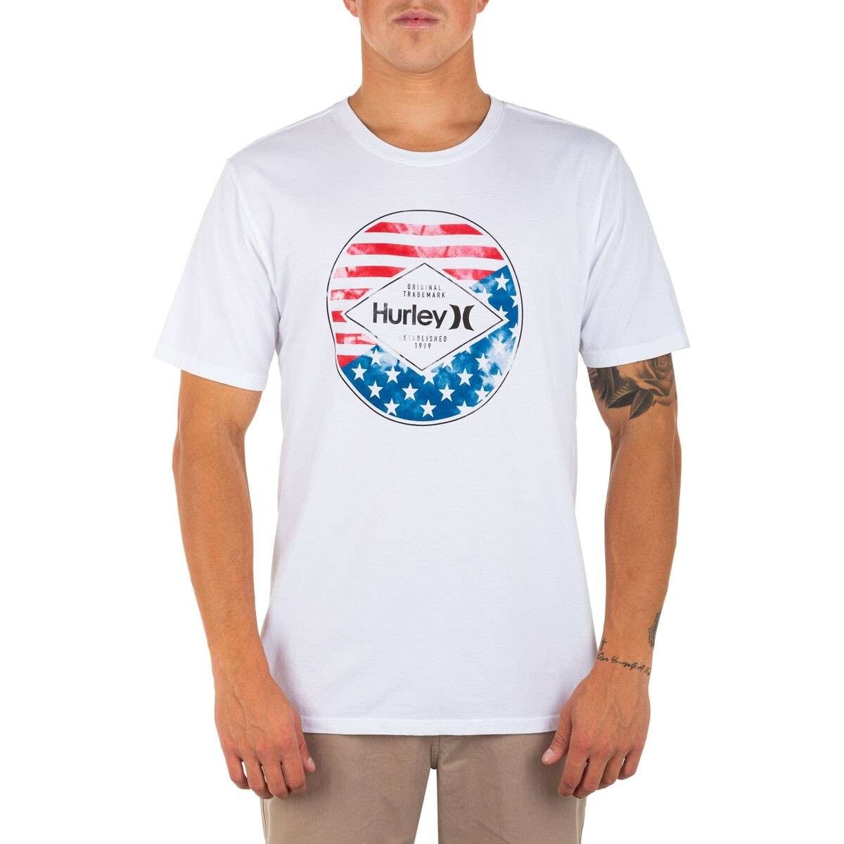 Hurley Men’s Everyday Washed Independence T-shirt (White) G2(A867T) gallery