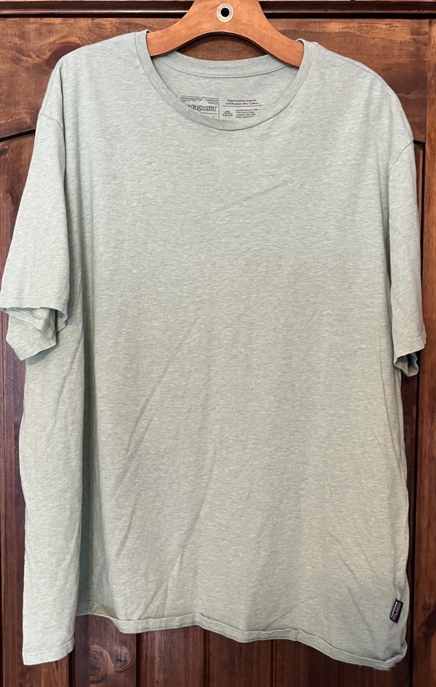 Patagonia Regenerative Organic Certified Cotton Lightweight Tee T-shirt Mens XXL