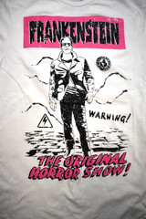 Universal Monsters Mens Frankenstein The Original Horror Show! Shirt New Medium