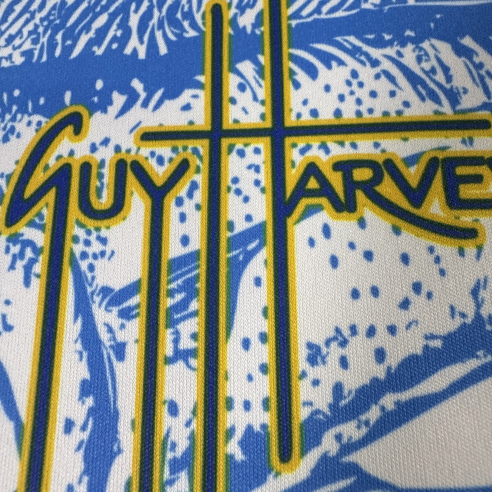 Guy Harvey AFTCO Shirt Mens Small Long Sleeve White Fishing Bluewater Mahi Mahi gallery