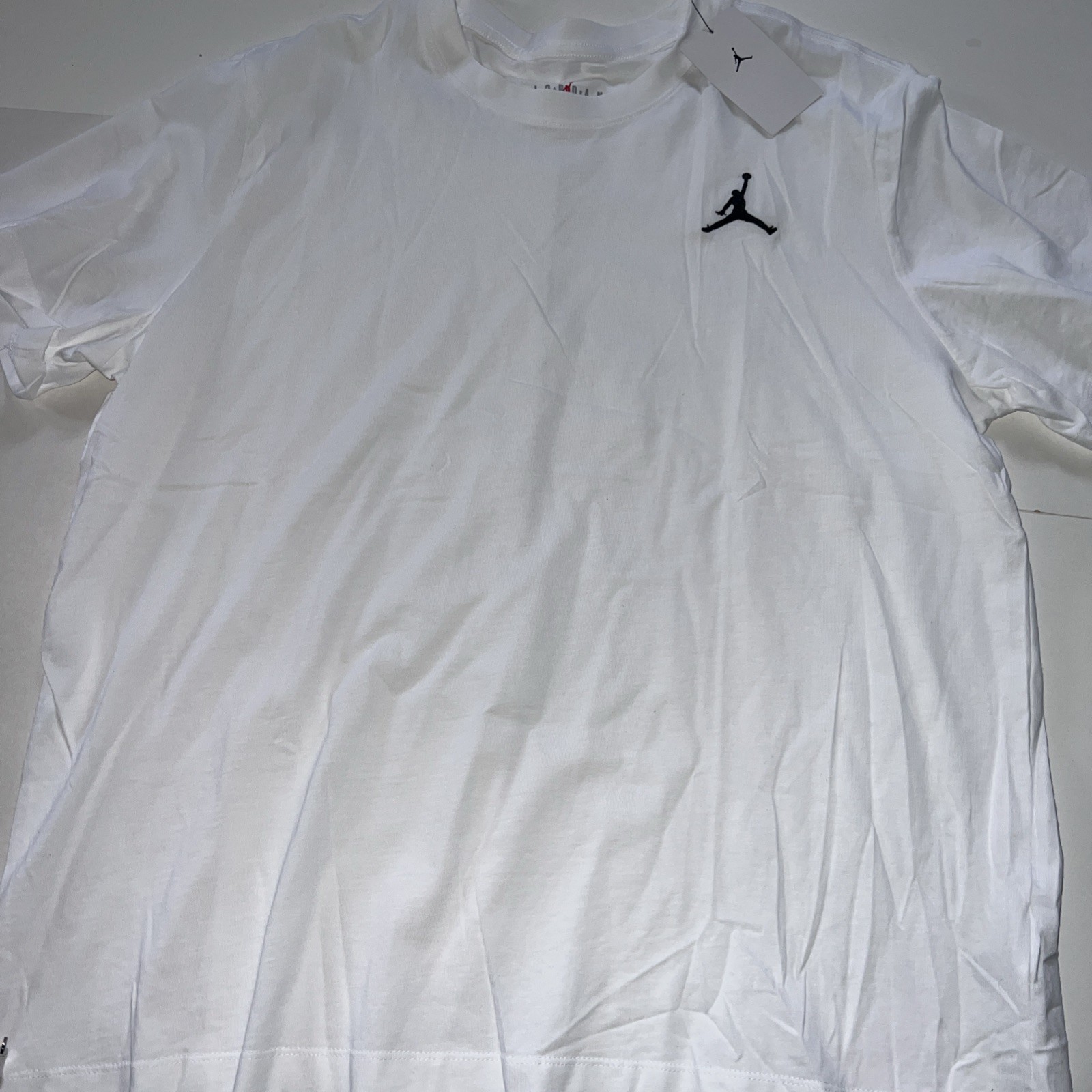Jordan Embroidered Jumpman Core T Shirt DC7485-100 White Men's Sz XXL NEW gallery