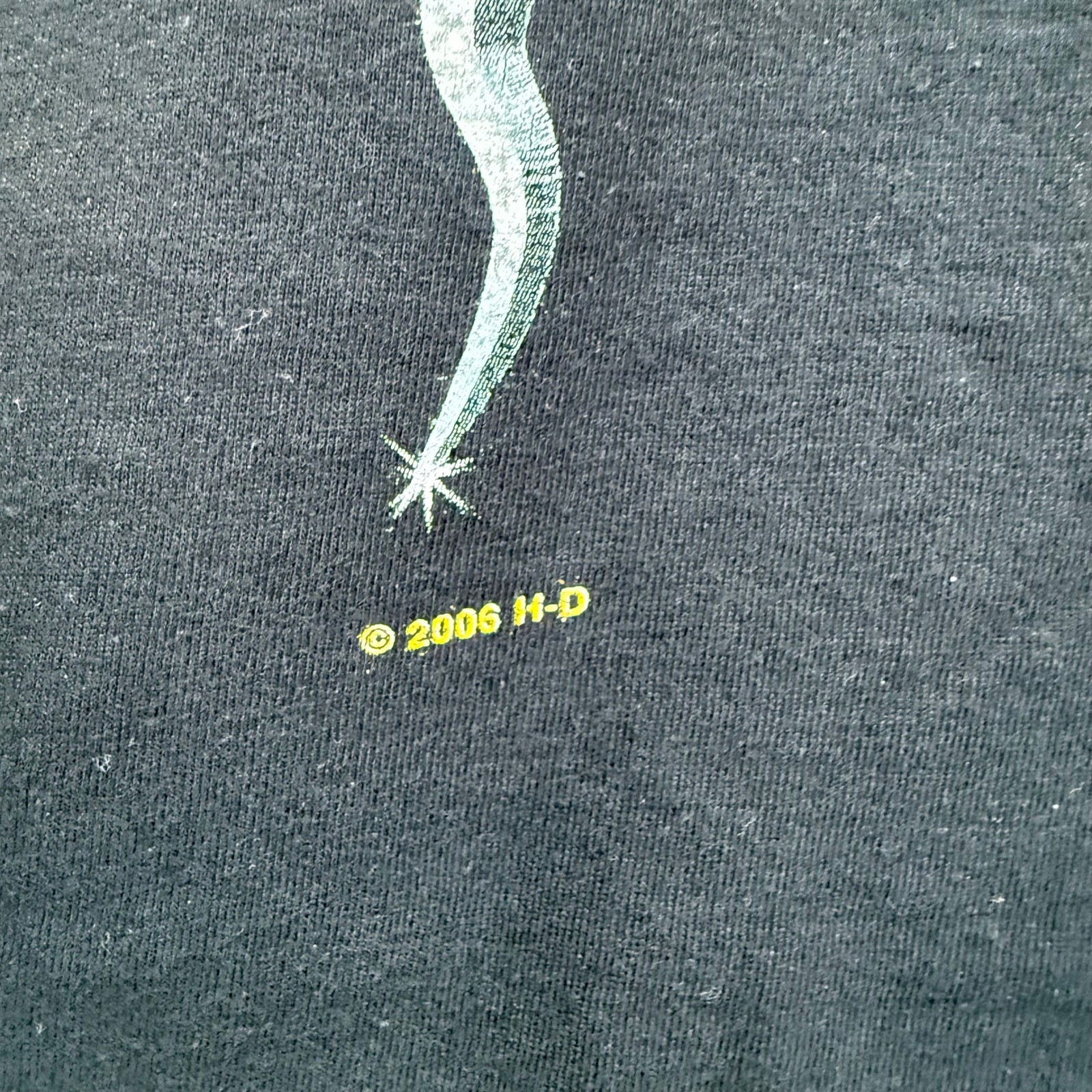 Harley Davidson Tshirt Mens XL Black Dagger Graphic Vintage 2006 Biker Tee gallery