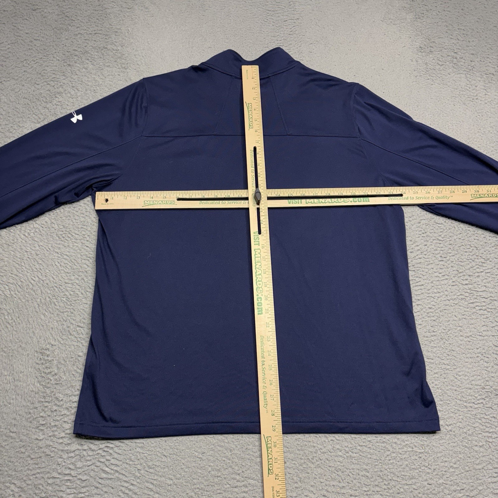 Under Armour Bud Light Pullover Men 2XL XXL Blue Sweater 1/4 Zip Shirt Jacket gallery