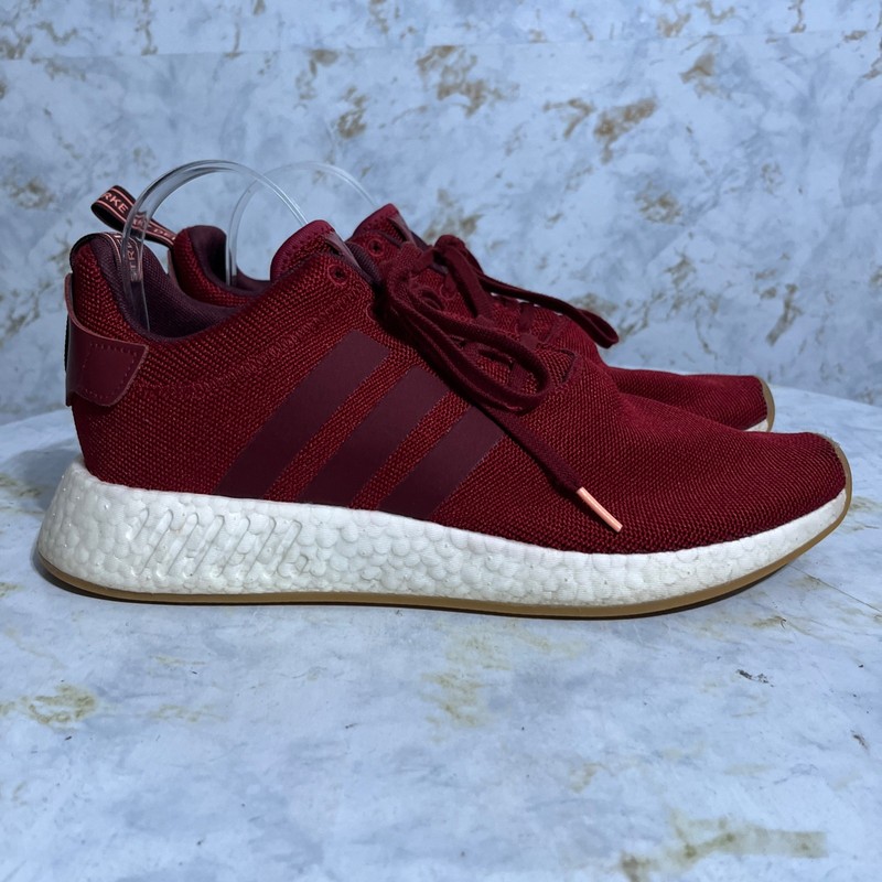 Adidas NMD R2 Men’s Size 11 Shoes Red White Athletic Low Top Trainer Sneakers