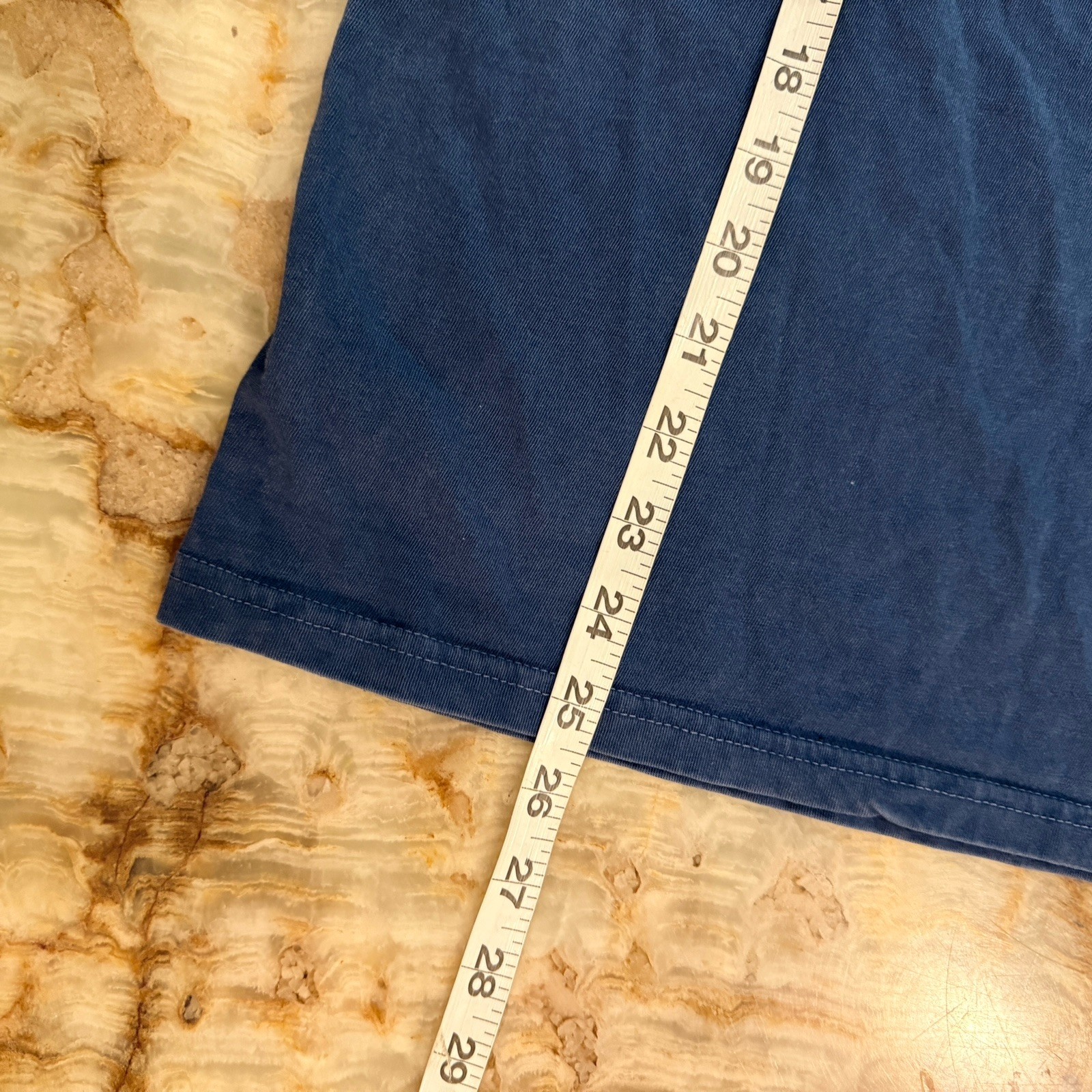 Lucky Brand Grateful Dead Skeleton Hand Rose Graphic T-Shirt Blue XL gallery