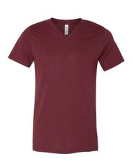 BELLA + CANVAS – Heather CVC V-Neck Tee T-shirt 3005CVC XS – XL