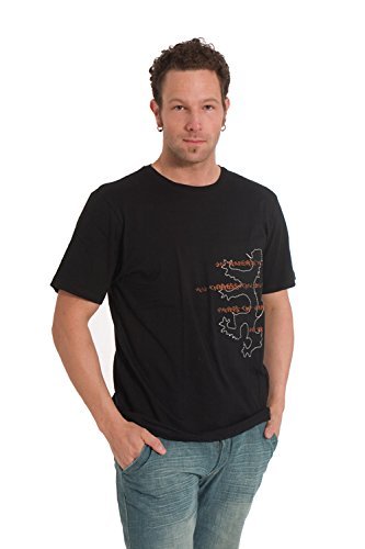 Hering Men’s Cotton Crew Neck Stitched Graphic T-Shirt 627E