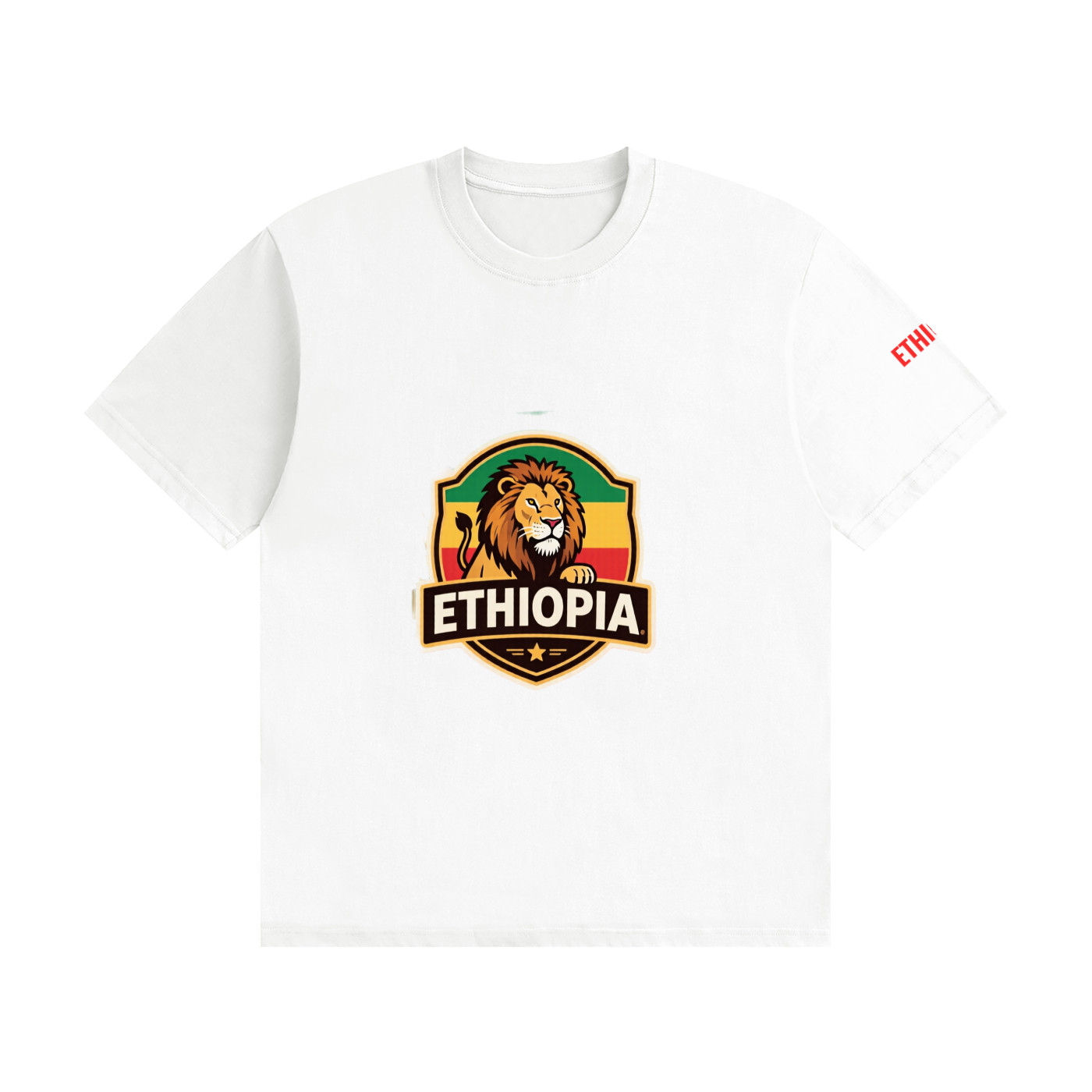 ETHIOPIA printed Unisex Seamless Cotton T-Shirt gallery