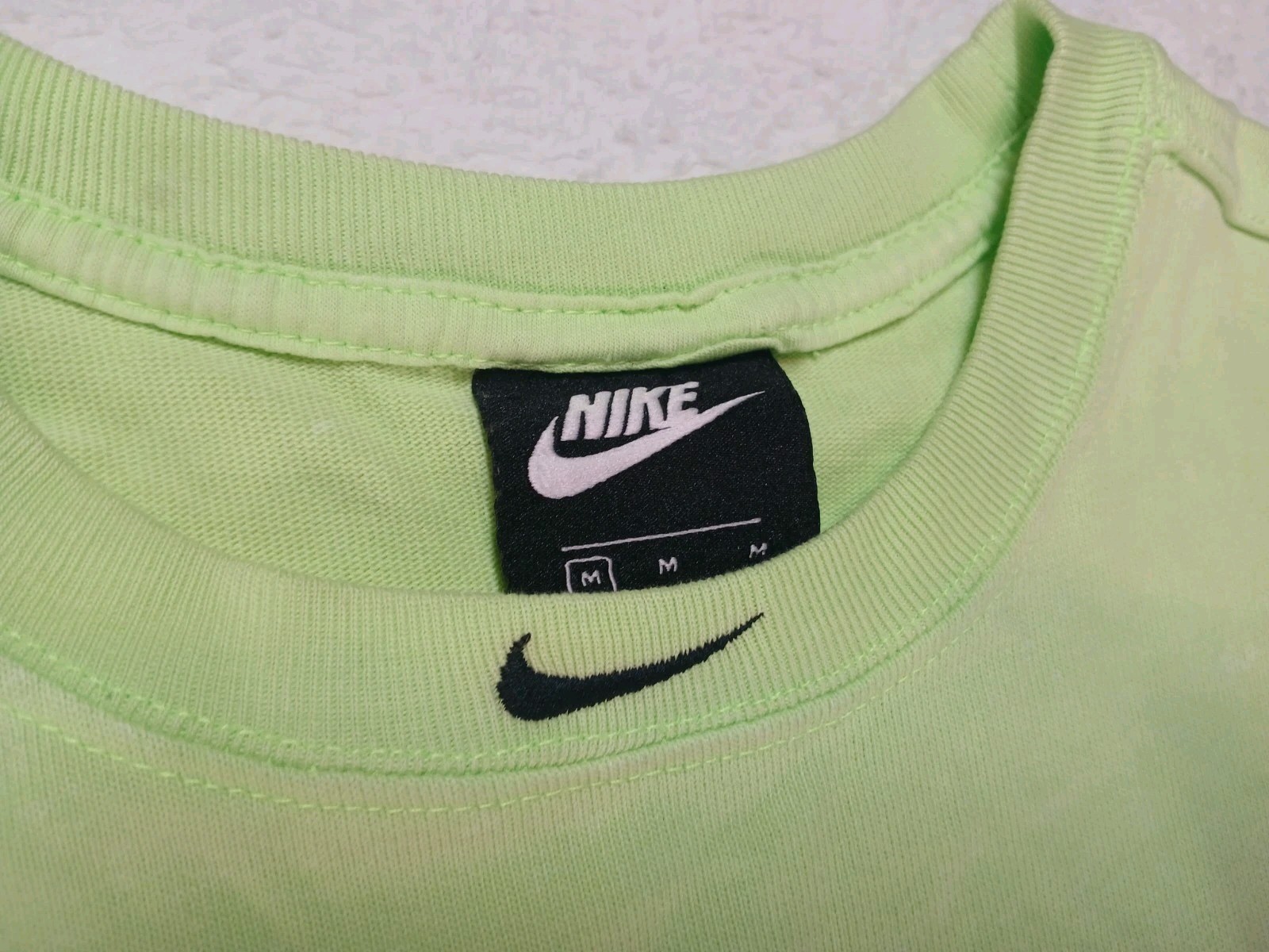 Vintage Nike Just Do It T-Shirt Size Medium Green 80s 90s (See Measurement Pics) gallery