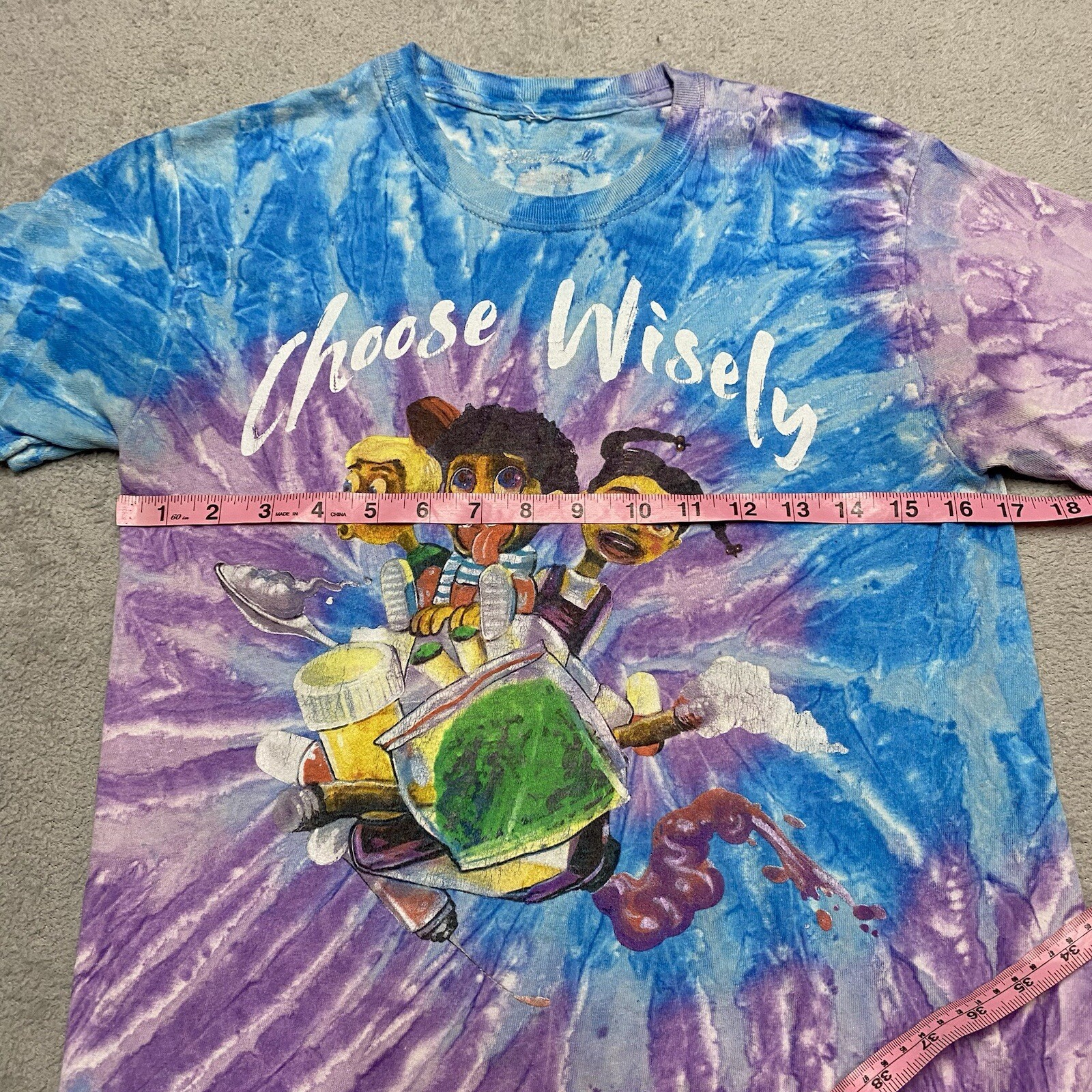 Dreamville J Cole Shirt Size Small Tie Dye KOD Choose Wisely Hip Hop gallery