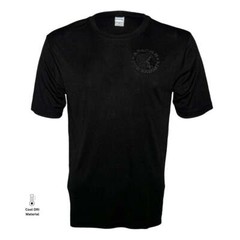 Apache® Legend Performance Tech Tee | Cool-DRI® | Carbon on Black
