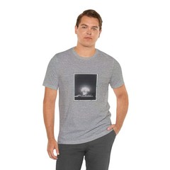POP Culture Classics Series Atomic Bomb Test Image Unisex Jersey Short Sleeve T-