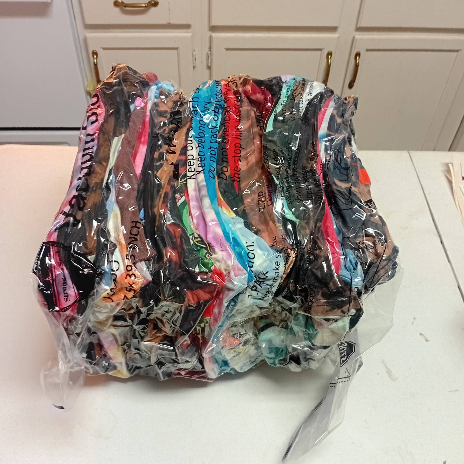 Bulk Lot 48 Tie Dye Shirts Size Large Assorted Graphics Sports Anime Festival #2