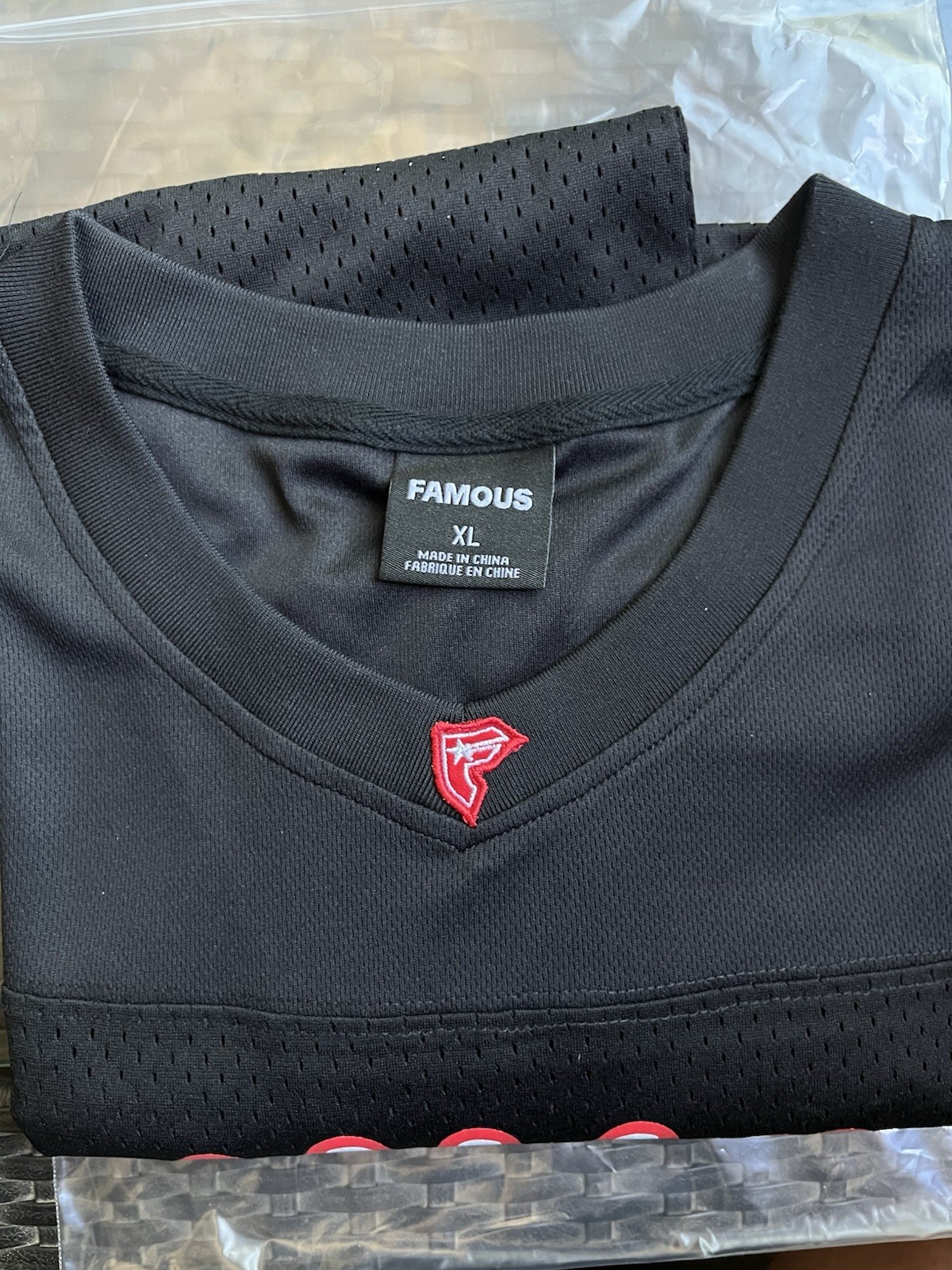 Famous Stars and Straps Football Jersey XL NWT Travis Barker Blink 182 gallery