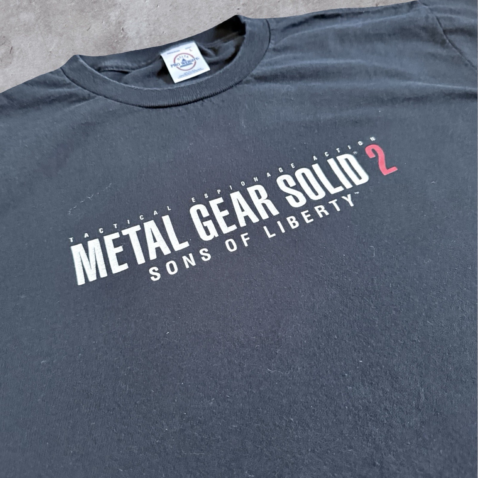 Vtg Metal Gear Solid 2 Shirt Large Video Game Sons Of Liberty Tee 2001 Promo gallery