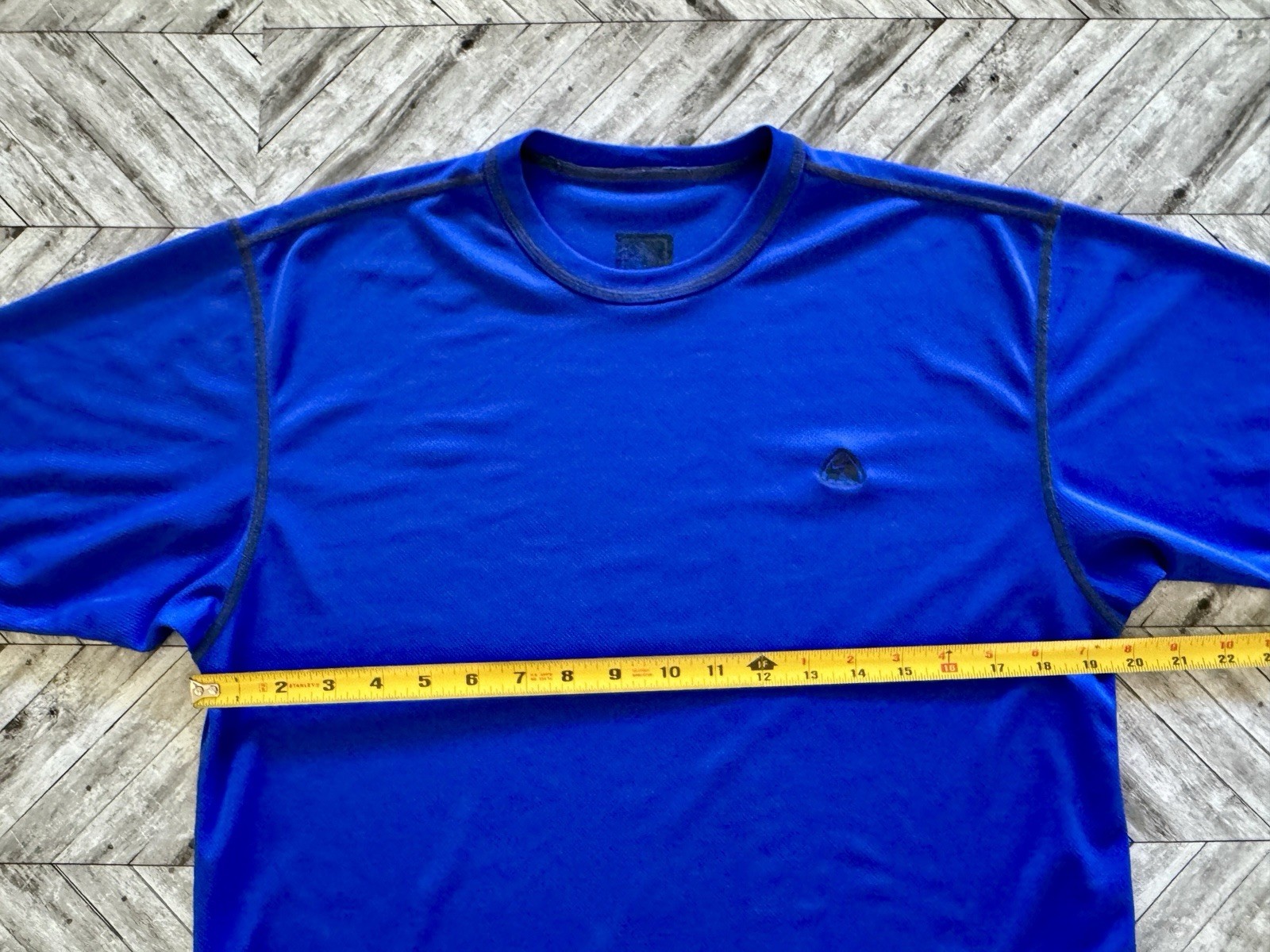 VTG Nike ACG T-Shirt Mens Medium Blue Outdoor Sports Base Hiking Running Gym Y2K gallery