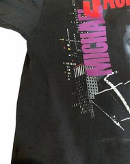 Vtg. Michael Jackson 1988 BAD Tour Concert T-Shirt Dual Sided Size L 42-44