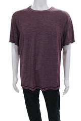 Lululemon Mens Basic Colorblock Multicolor Nylon Blend T-Shirt Pullover Size XL