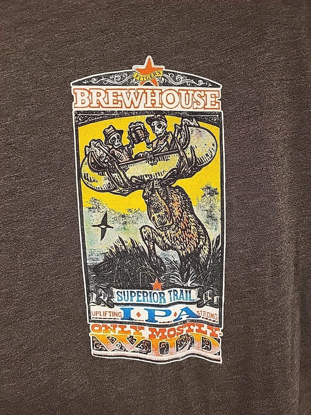 Next Level Apparel Premium Short Sleeves XL T-Shirt Fitger's Superior Trail IPA gallery