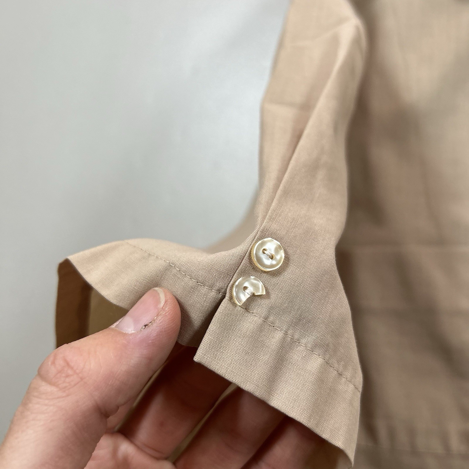 Vintage 70s Mr. California Loop Collar Button Up Shirt Men's Size XL Polycotton gallery