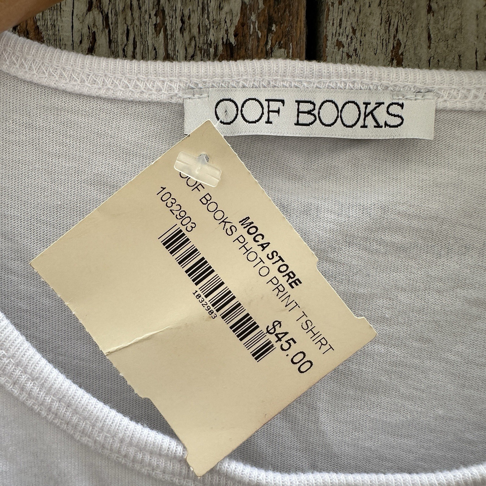 MOCA Museum of Contemporary Art Oof Books Photo Print Art T-Shirt Brand New M gallery