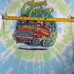 Liquid Blue Cheech & Chong Tie Dye T-Shirt Size M
