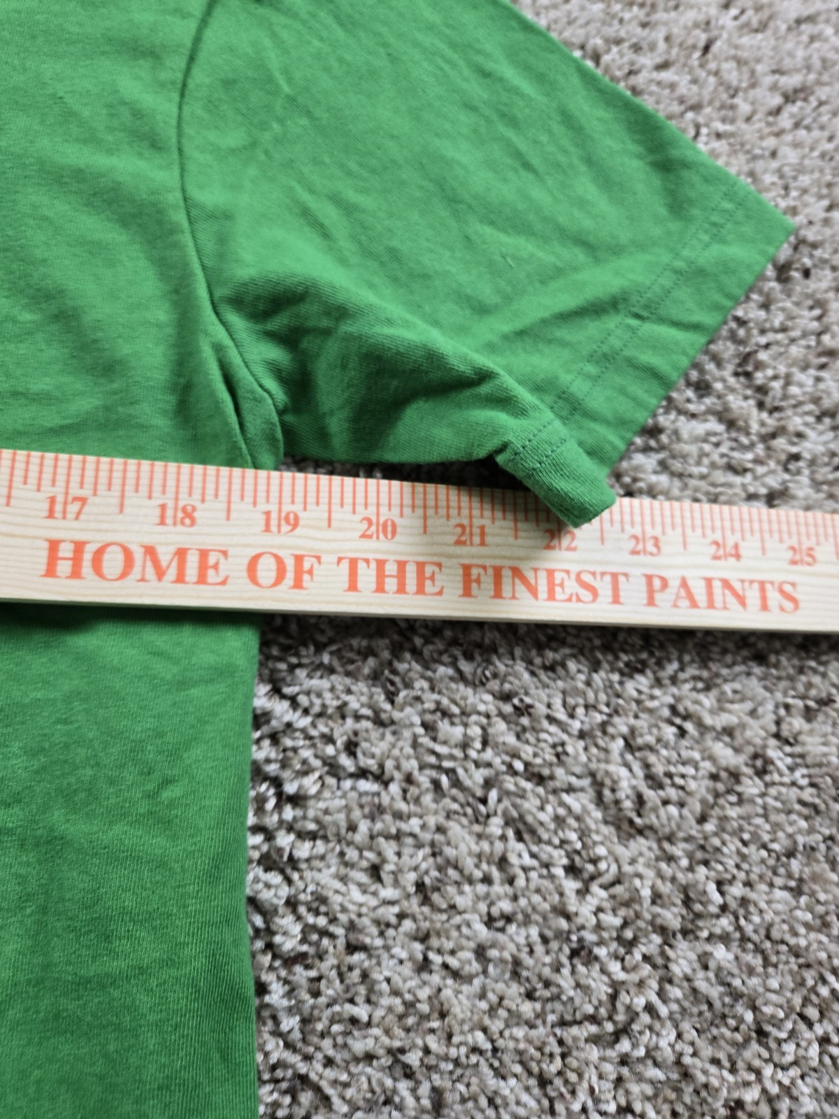 Apple T Shirt Medium Green Short Sleeve Crew Neck Cotton Graphic Employee gallery