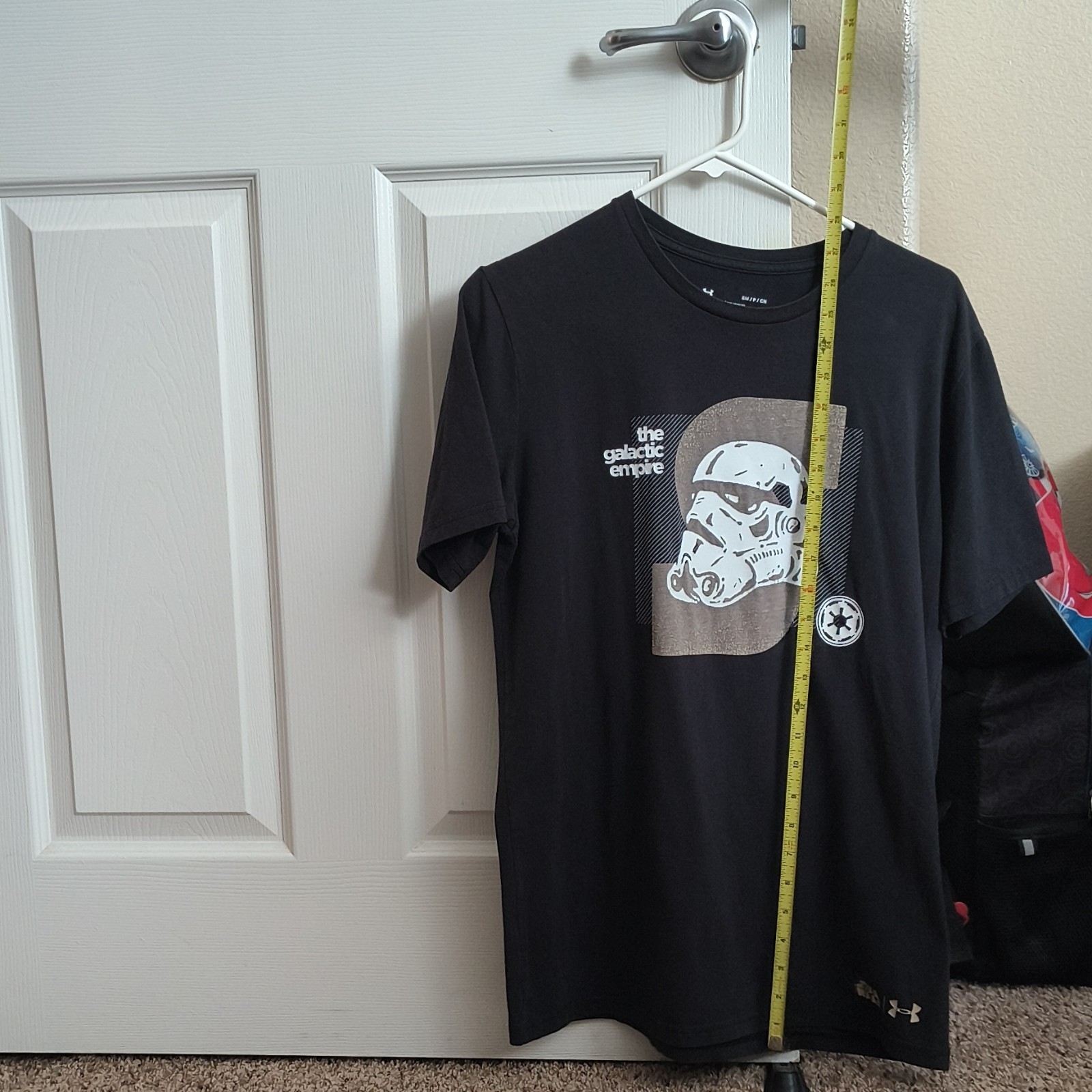 Under Armour HeatGear Star Wars Stormtrooper Black Loose T-Shirt Men's S gallery