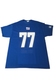 New York Giants CUSTOM Name & Number T-Shirt Jersey Personalized Tee New
