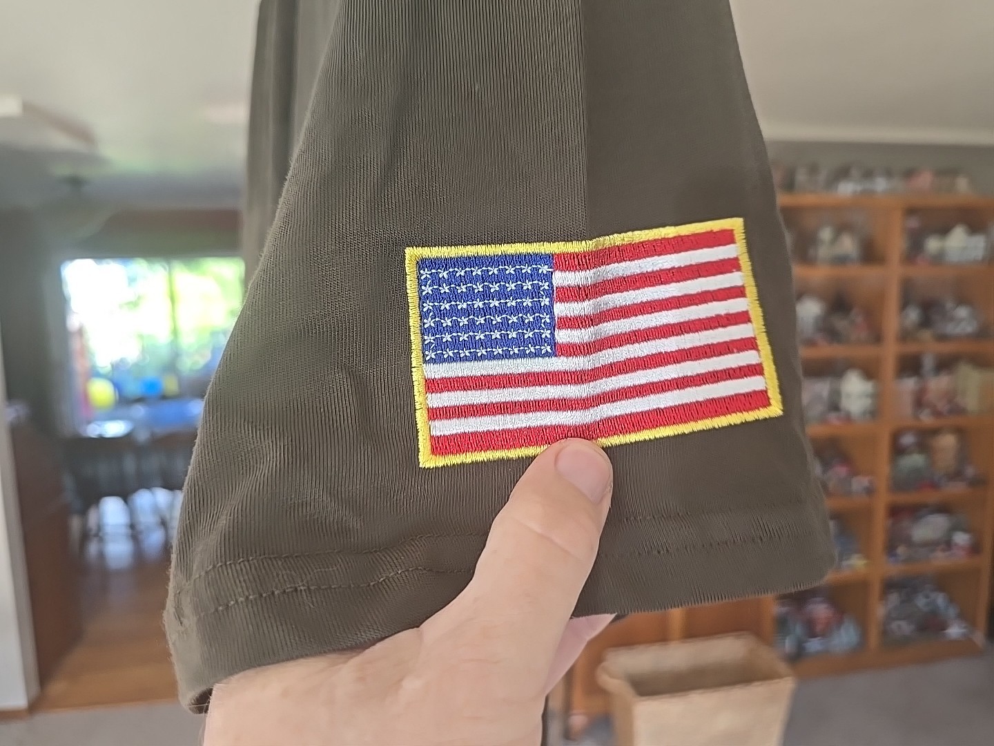 NWT 4XL PAUL LUCAS GARMENT US ARMY D DAY JUNE 6, 1944 OLIVE DRAB STITCHED T Shrt gallery
